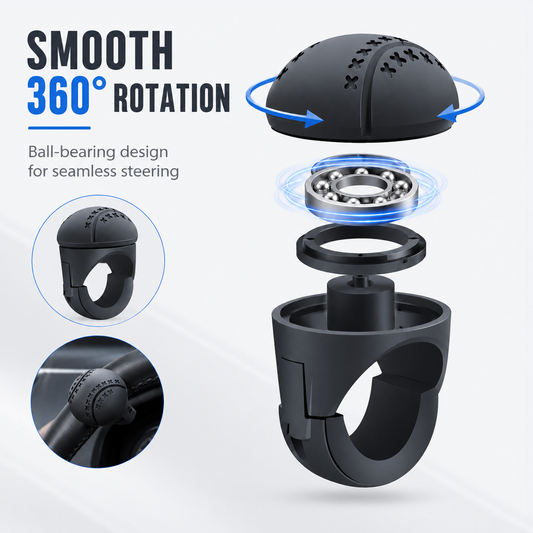 Steering Wheel Spinner Knob for Easier Turns