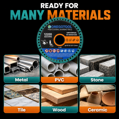 Professional Multi-Material Diamond Disc